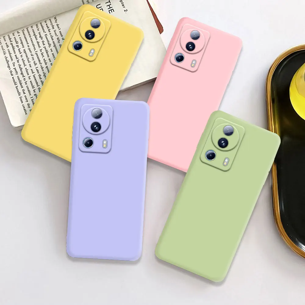 For Xiaomi 13 Lite Case Candy Soft Silicone TPU Back Cover For Xiaomi 13 Lite Phone Cases For Xiaomi 13 Lite Fundas Coque