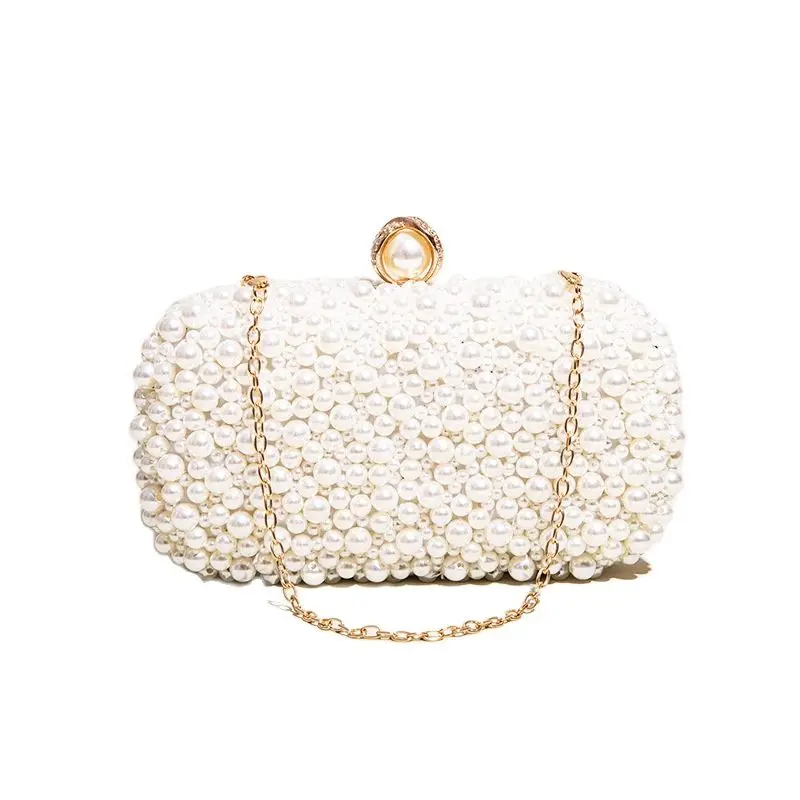 

Pearl Dinner Hand Bag Cross Body Bag Beige Wedding Bag Evening Dress Bag Wedding Gift Bag Celebrity Bag