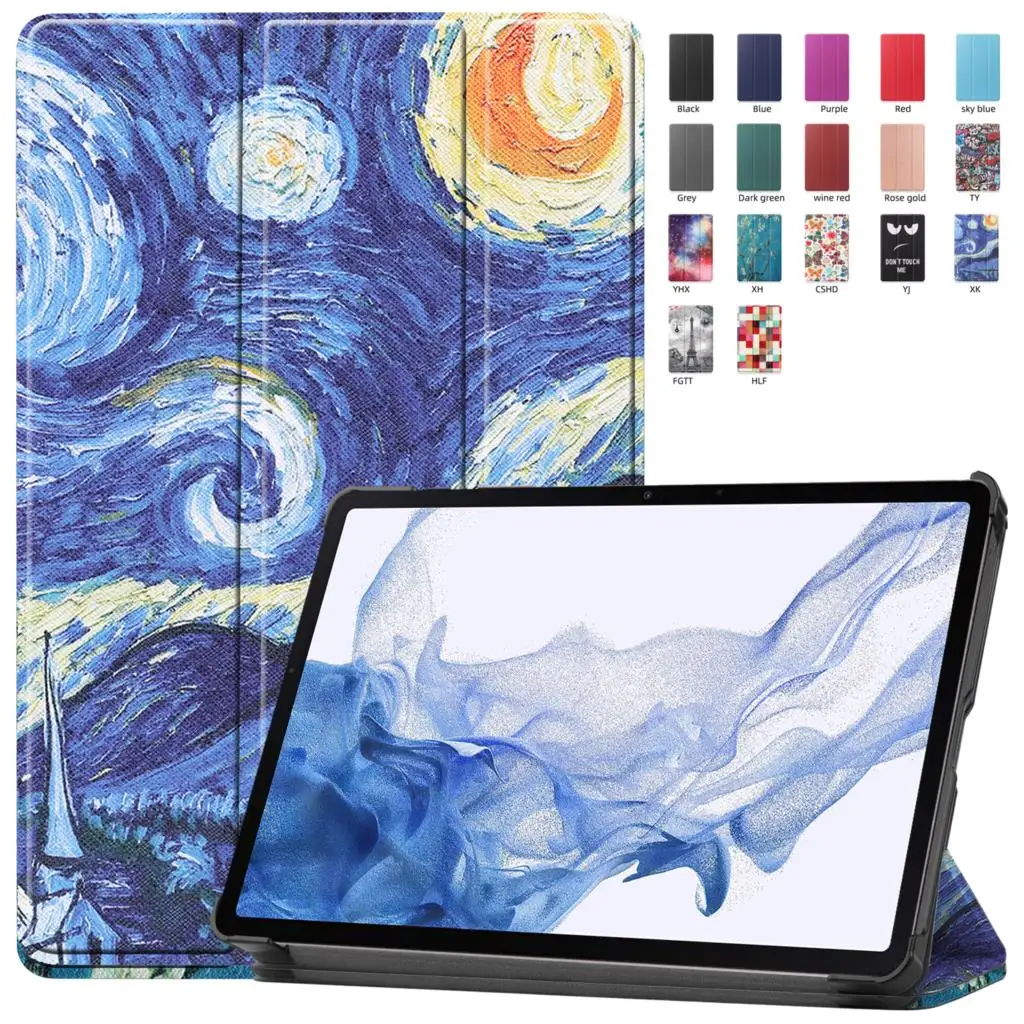 

Smart PU Leather Case for Amazon Fire HD10 2023 Tablet Funda Capa Cover For Fire Max 11 Fire HD8 PLUS Kindle 11th Gen 2022 Case