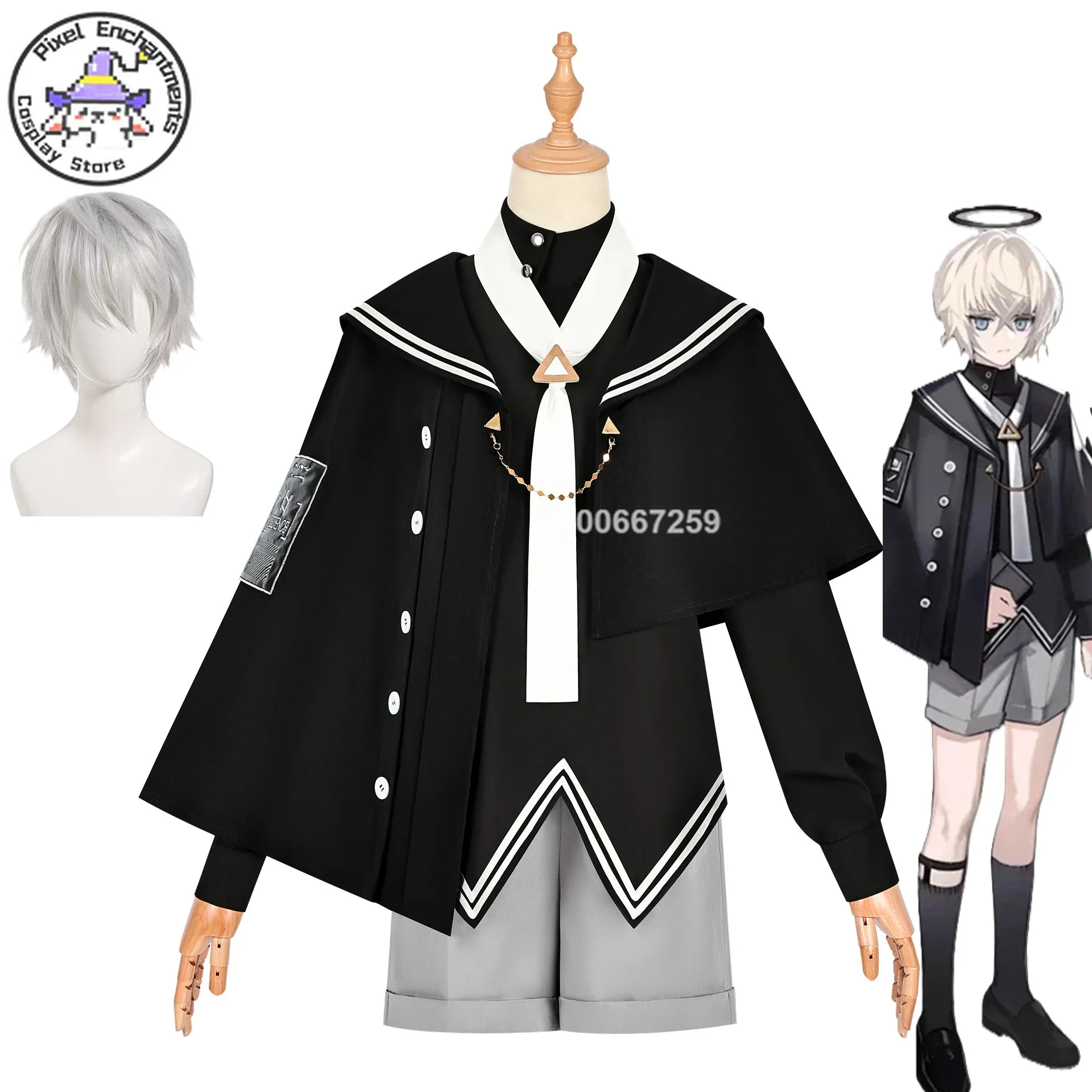 Game Arknights Anime Executor Cosplay Costume Childhood British Style School Uniform Clock Campus Suit Halloween Carnival Outfit