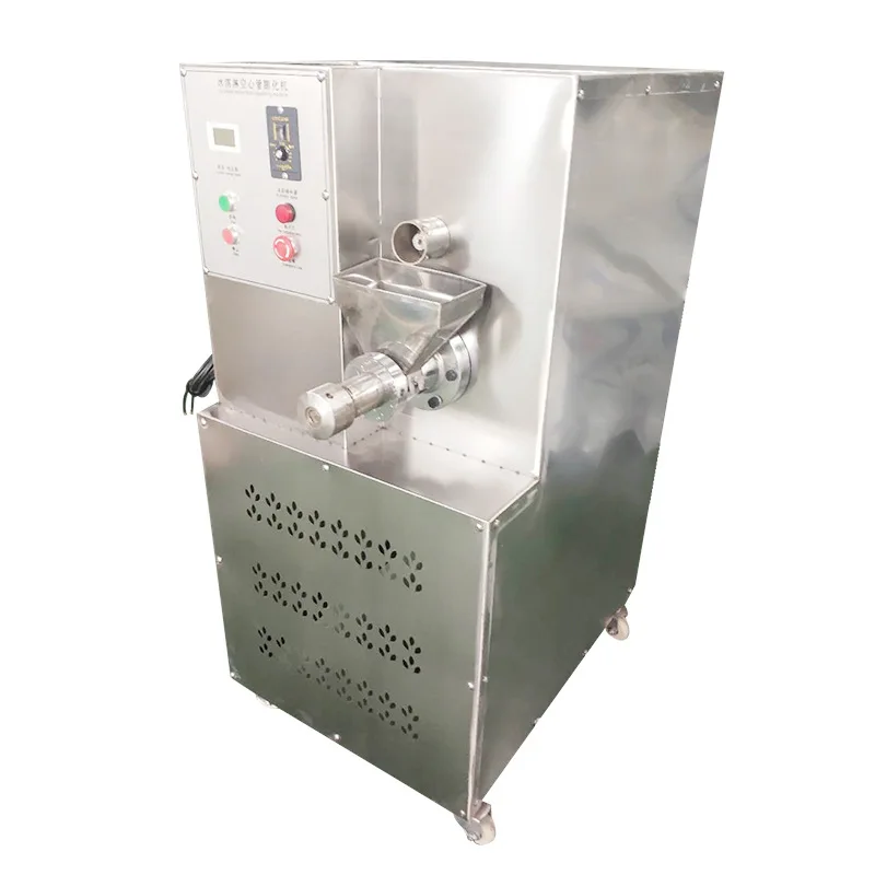 Ice cream hollow tube extrusion machine single spiral extrusion extrusion equipment