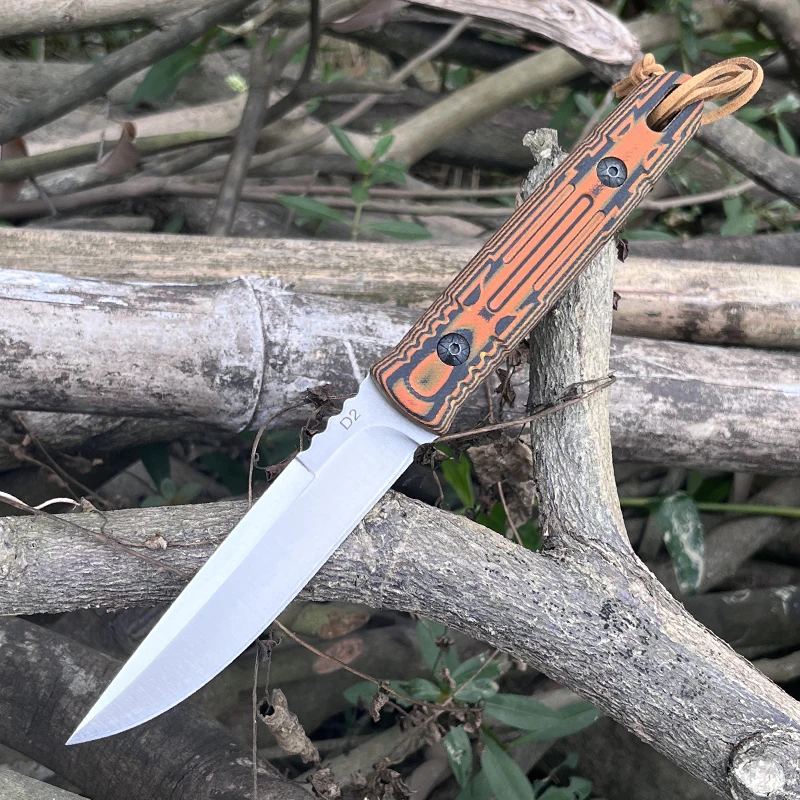 Watchman WF214 survival Fixed Blade Straight knife  camping, fishing, barbecue knife, outdoor survival with Sheath Knife