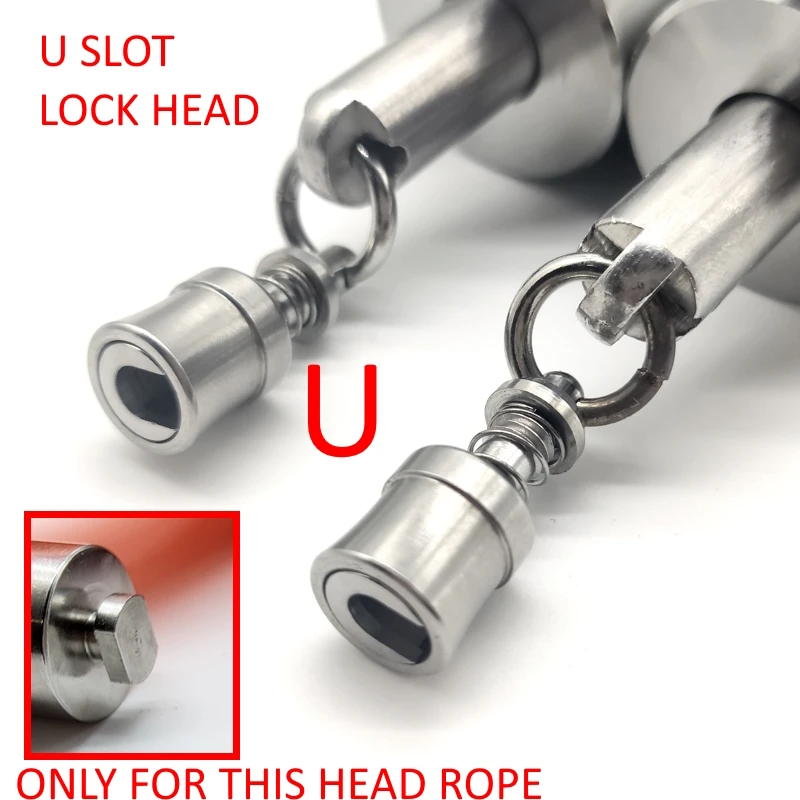 NEVERTOOLATE SUPER HEAVY LOCK ROPE HANDLE click high end heavy jump rope handles PU weighted cap fitness hiit crossfit hererope