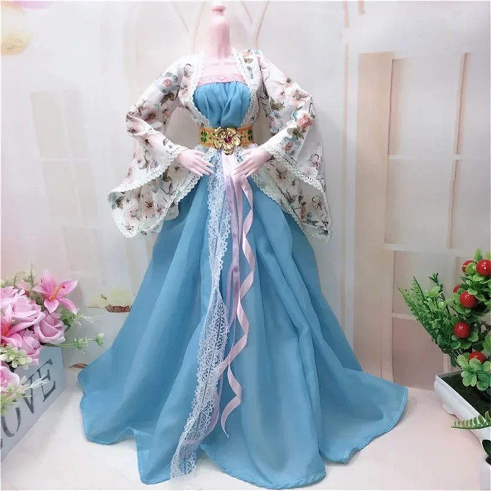 60cm \'s Clothes For 1/3 Bjd Change Dress Fairy Princess Wedding Dress Suit Diy Girl Toys Dress Up Accessories