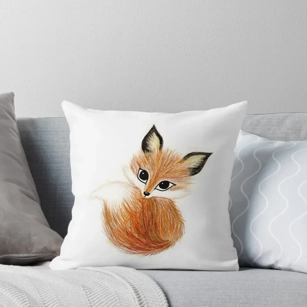 

Cute Fox Throw Pillow Decorative Cushion Cover pillow cover christmas Pillowcases Bed Cushions christmas cushions covers pillow