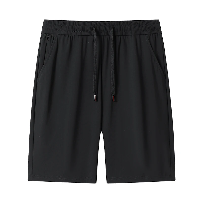 Ice Silk Men's Summer Pants Big Size 9xl 8xl Elastic Waist Straight Leg Trouser Male Quick Dry Plus Stretch 6xl 7xl Work Outdoor_voghion.com