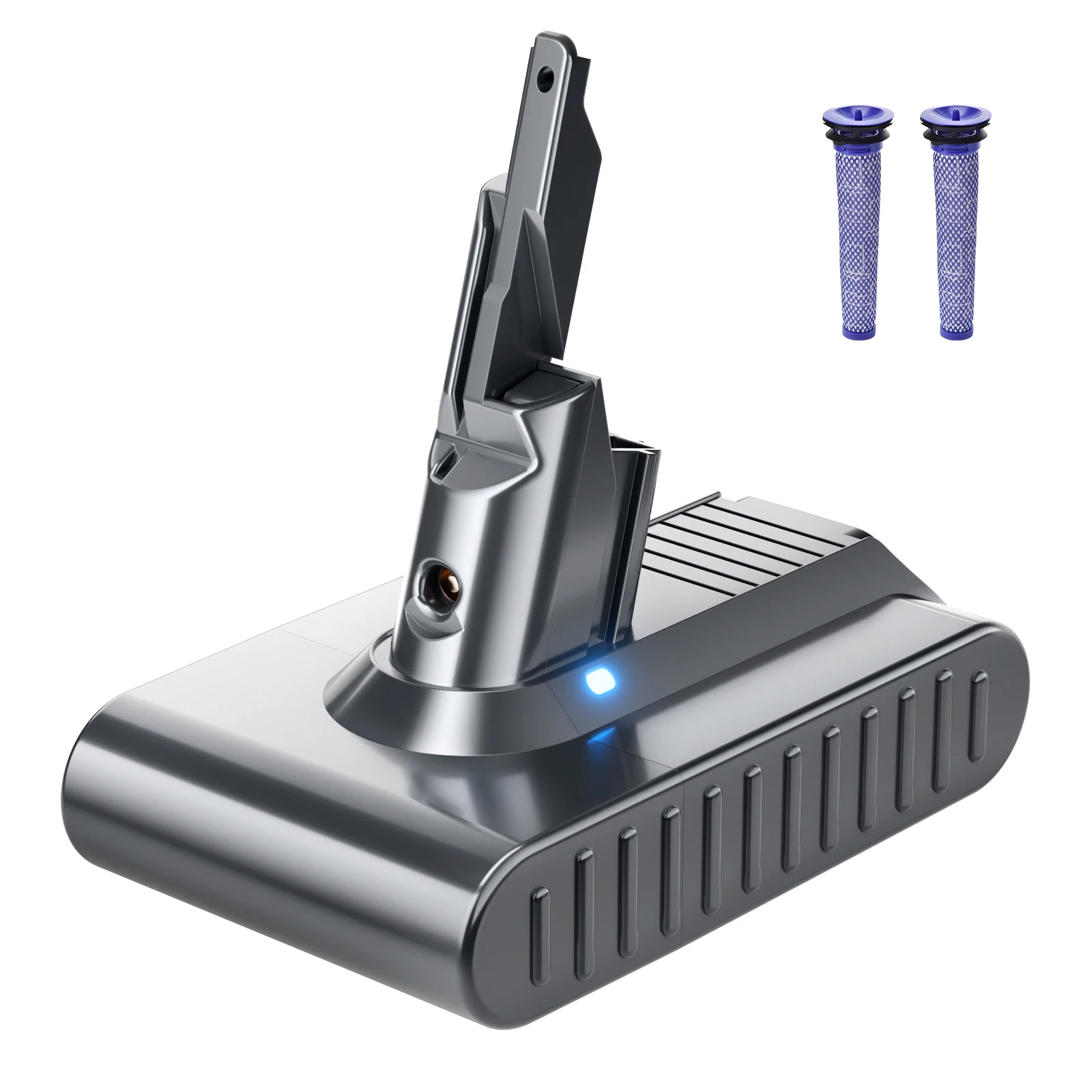 8000mAh Voor Dyson 21.6V V7 SV11 Vervangende Batterij Voor Dyson V7/SV11 Motorhead Pro Stofzuiger Tool batterij - afbeelding 2