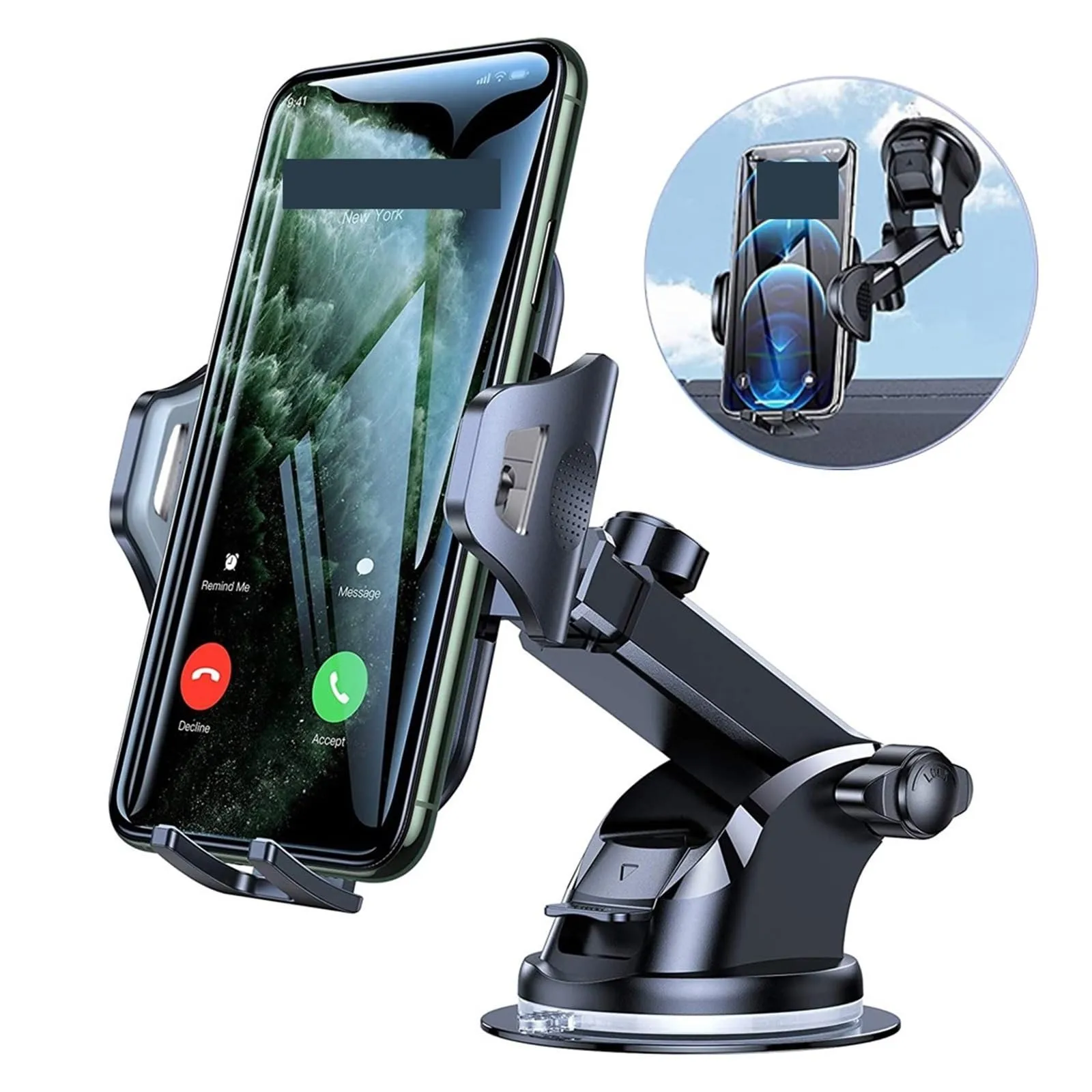 

Автомобильное крепление для телефона с длинной рукой на присоске, автомобильный держатель для телефона, подставка для мобильного телефона, поддержка мобильного телефона для iPhone, Huawei, Xiaomi Redmi Samsung