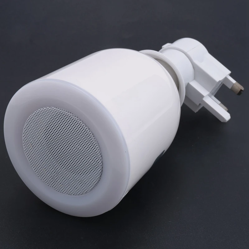 Lampade per altoparlanti musulmani corano lampadina a luce notturna a LED dimmerabile, Mini lettore MP3 Bluetooth portatile intelligente con