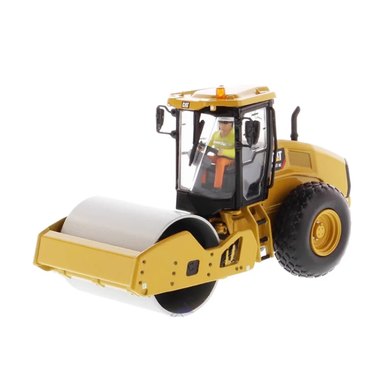 DM Diecast 1:50 Scale CAT CS11 GC Vibratory Soil  Compactor Alloy Engineering Car Model 85589 Collection Souvenir Display Gift