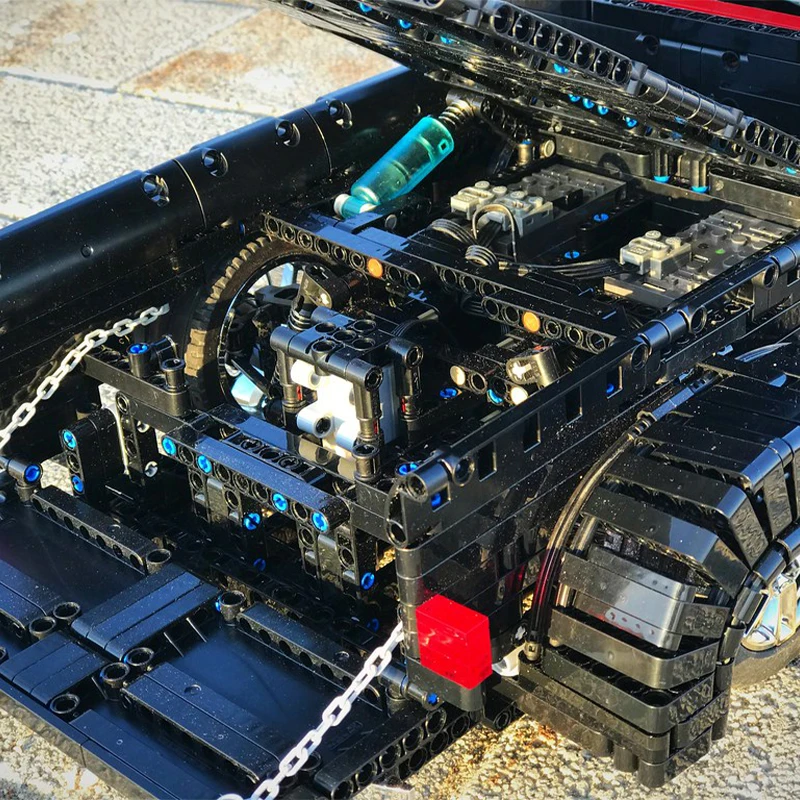 3234pcs MOC American Auto F100 Technical Model Building Blocks Construction Toy Christmas Gift Creative Education Brick Display