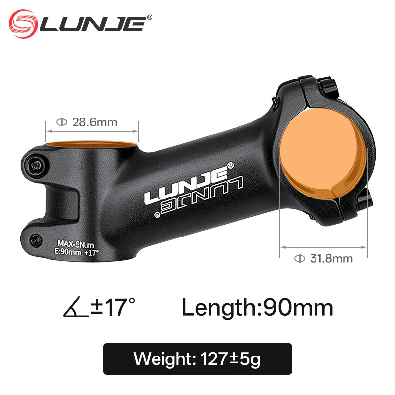 Ultraleicht Bike Power 60/70/80/90/100/110 MM MTB Fahrrad Vorbau 10/17/25/35 Grad Mountainbike Teile