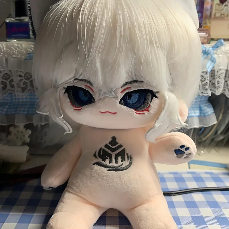 Peluche de jeu d'identité V Ithaqua, 20cm, mignonne, habillée, corps de poupée en coton, jouet en peluche, décor de salle de Cosplay, cadeau de noël et d'anniversaire