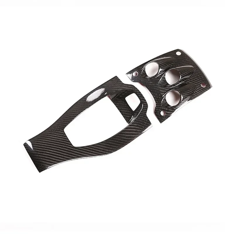 

For Ferrari 458 Real Dry Carbon Fiber 2011-2013 Central Control Gear Shift Panel Cover Trim Decoration Modification Accessories