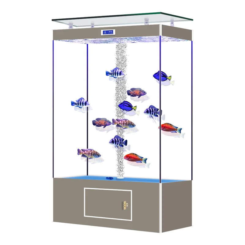 مرشح علوي جديد مخفي لخزان الأسماك المؤكسج، قسم غرفة المعيشة الاحترافي الراقي