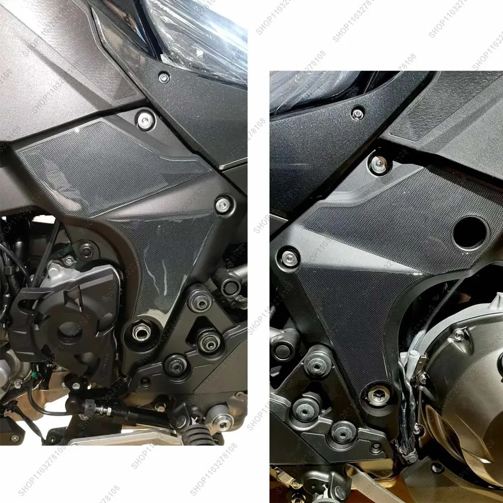 For KAWASAKI VERSYS 1000 2019-2020 Motorcycle Anti slip Tank Pad Side Traction Pads Protector Sticker 3D Resin Stickers kit