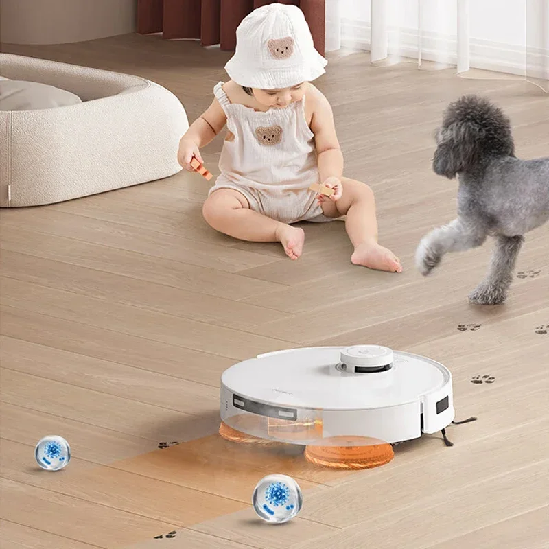 Ecovacs T30 PRO Robot Vacuum Cleaners Smart Base Dirt Disposal Machine Self Cleaning Dust Collection LDS Robot Cleaner