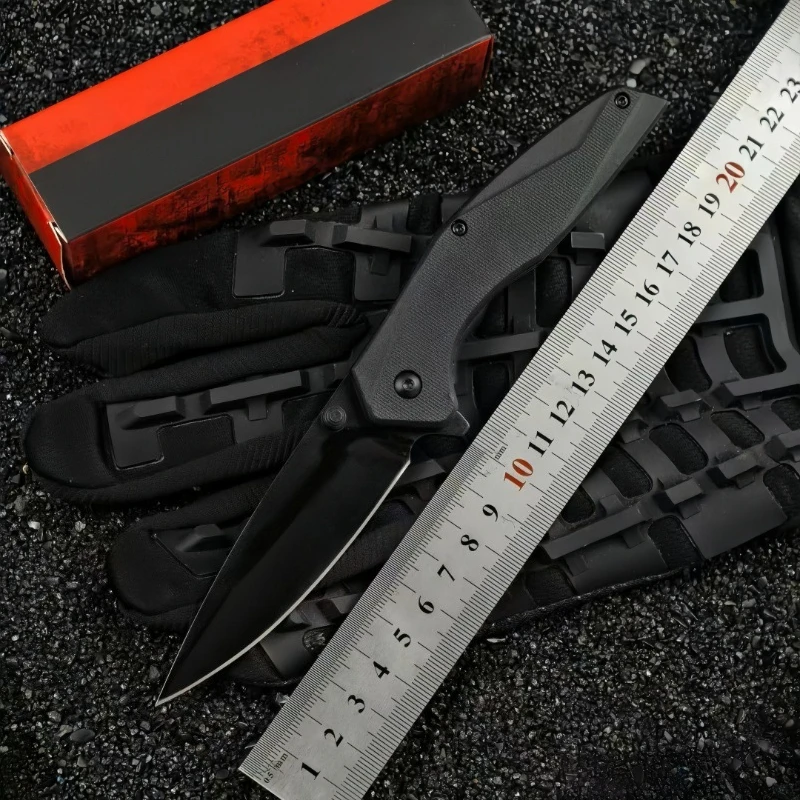 Portable 1366 Outdoor Camping Pocket Folding Knife 8CR13MOV Blade Nylon Fiber Handle Hunting Survival Fruit Knives EDC Tools