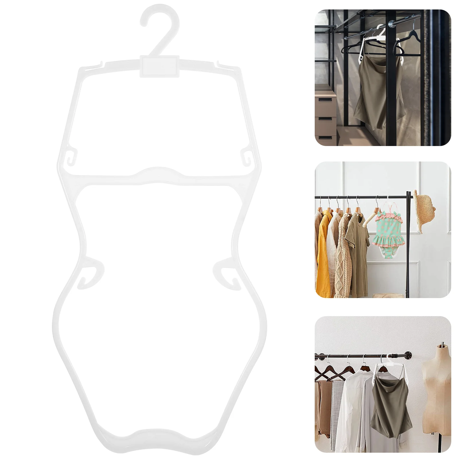 

5 Pcs Swimsuit Hanger Child Kid Swimwear Storage Kids for Clothes Shop Plastic Display