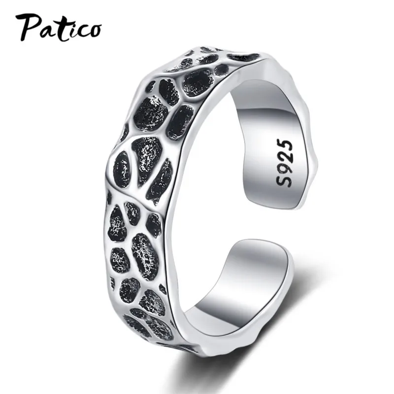 Brand New Design Lovely Lady Adjustable Ring Genuine 925 Sterling Silver Open Rings For Women Top Quality Fine Silver Jewelry