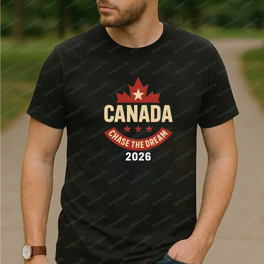 2026 Canadian Football Men's T-shirts and Tank Tops - Comfortable Commemorative T-shirts for Both Men and Women