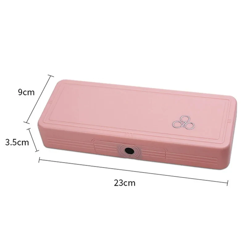 Fingerprint Safe Box, Papelaria Jóias, Segurança, Chave, Armazenamento de Cartão de Identificação, Secret Hidden, Privacy Protection, Cosmético