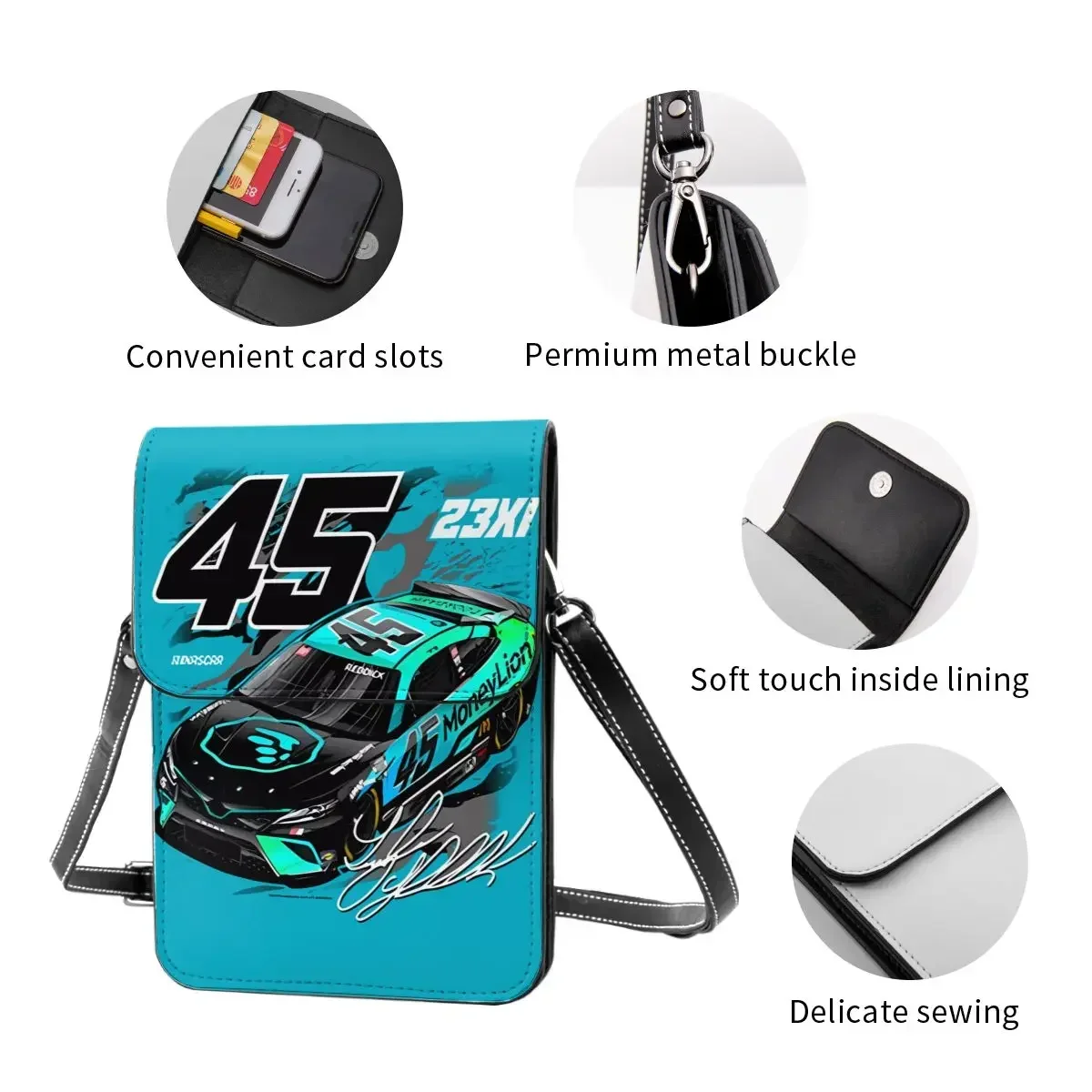 تايلر ريديك 45 محفظة كروس للهاتف الخلوي حقيبة كتف محفظة الهاتف الخليوي حزام قابل للتعديل