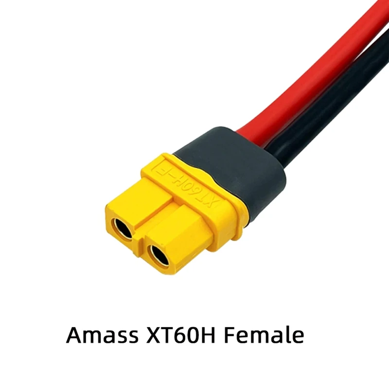 XT60 To O Ring Terminal Cable,XT60H To O Ring Eyelet Terminal Plug Connector Cable For RC Lipo Battery