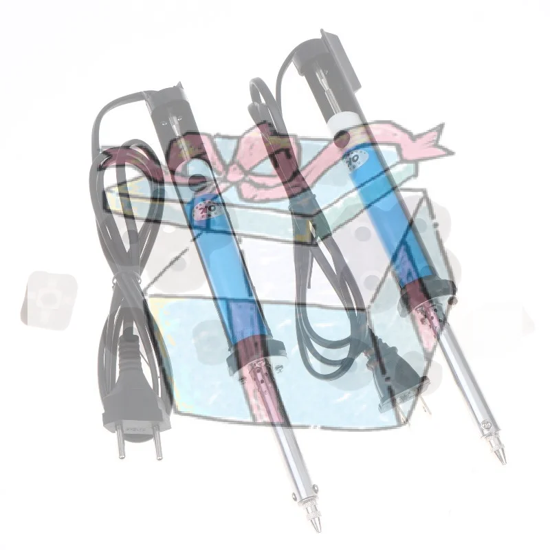 【CCA】Electric Desoldering Machine Pen AC 220V Soldering Iron 30W PCB Solder Suction Vacuum Pump Welding Tools US Plug EU Plug
