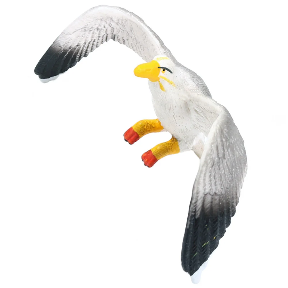 

Mini Seagull Ornament Nautical Animal Figurines Bird Home Decor Tabletop Miniatures Landscape Desktop Statue Fireplace Seaside
