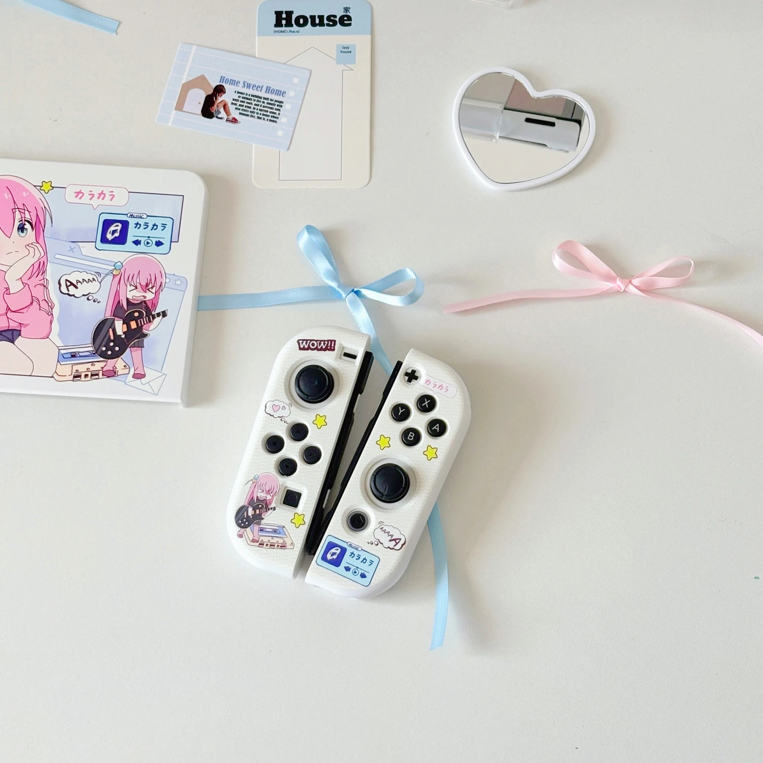 Etui ochronne na konsolę Nintendo Switch 2/OLED z motywem kreskówki anime, kompatybilne z kontrolerami Joy-Con, akcesoria do konsoli do gier. — zdjęcie produktu 4