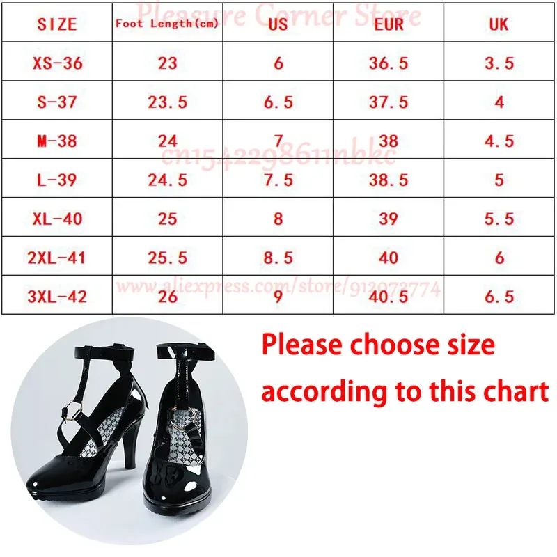 Em estoque changli cosplay sapatos jogo wuthering ondas changli cosplay sapatos anime chang li cosplay sapatos festa role play dia das bruxas