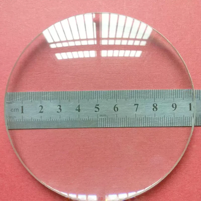 Convex Lens Diameter 10cm Focal length 280mm Double Convex Glass Φ100mm Physical Optics Experiment