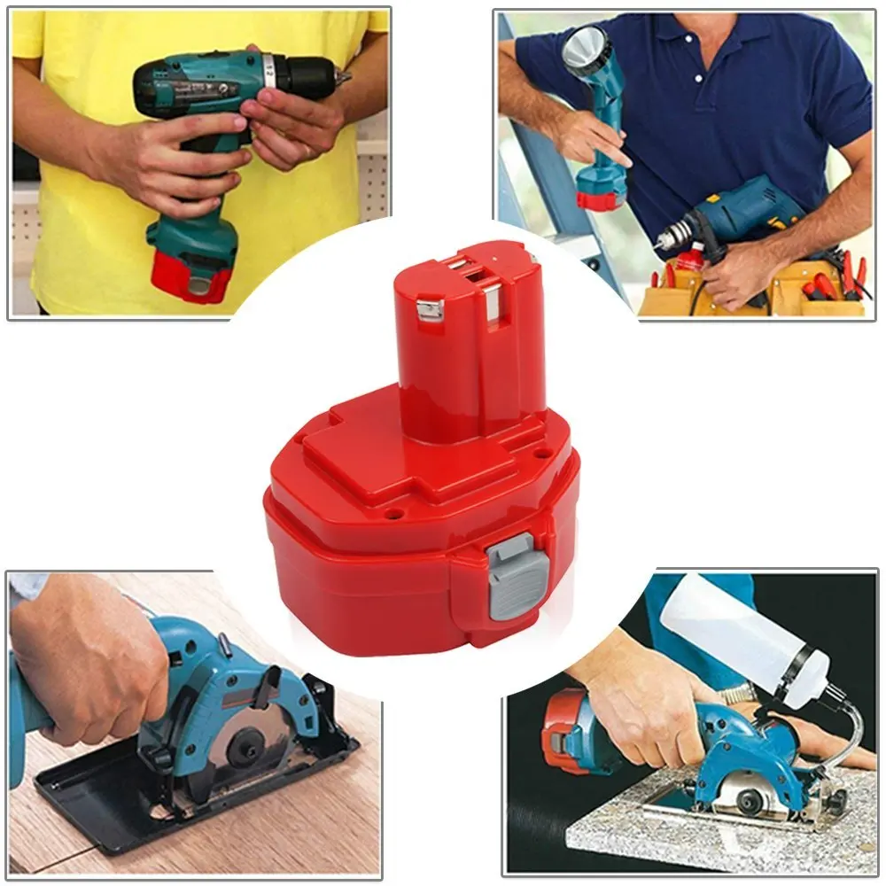 Baterías recargables de ni-cd para herramientas eléctricas Makita, PA14, 14,4 V, 3000mAh, 1420, 1422, 1433, 1434, 1435, 4033D, 6281D, 6280D, 6337D, 8281D, 2 unidades