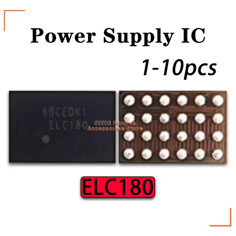 1-10pcs original New Hard disk power supply IC U9080 TPS62180YZFR TPS62180 printing silk ELC180 BGA Chipset