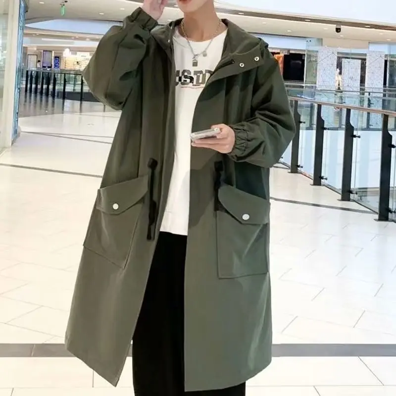 

Trench Xxs Cotton Coat Mens Culture Regular Festival Japanese Celebration Holiday Py Club Bar Casual Fashion Style Stylish Waxed