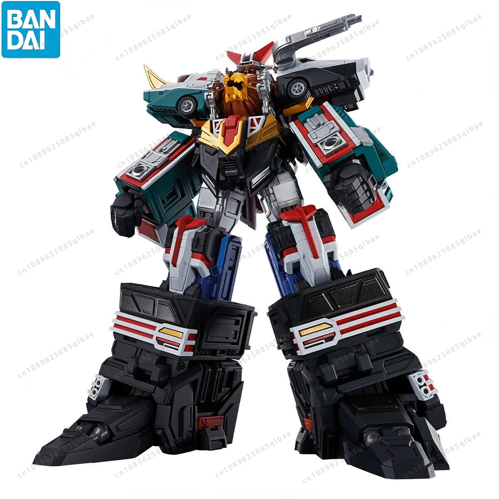 In Stock BANDAI SMP ALTERNATIVE DESTINY Choujuu Sentai Liveman Composite mecha Anime character assembly model children's toys