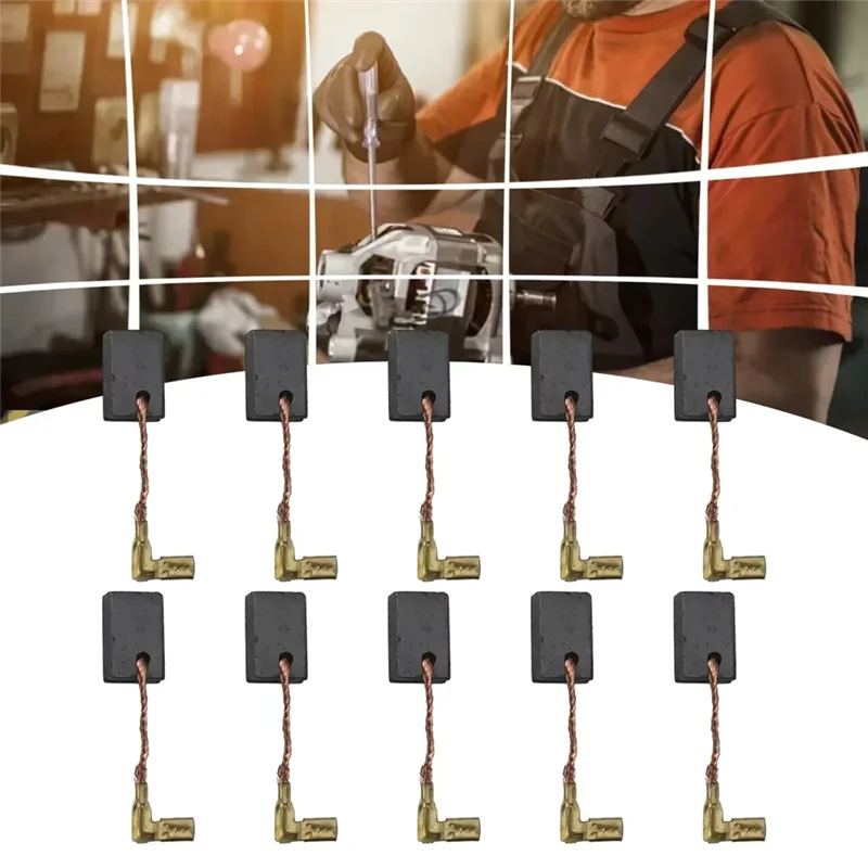 Substituição do motor das escovas de carbono para a rebarbadora ga 5030 Cb-459 ga4034 ga4530 ga4534 escova de carvão acessórios da ferramenta elétrica a