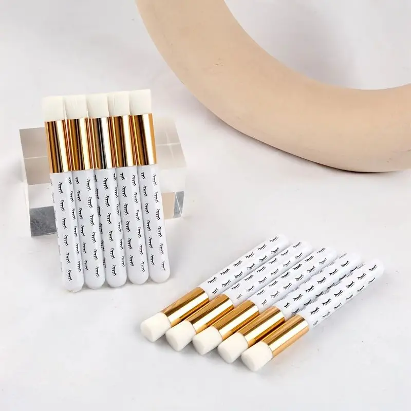 10/20/30 Stuks Professionele Wimper Extensions Reinigingsborstels, Diepe Comedondrukker Gezicht Schone Make-Up Borstel