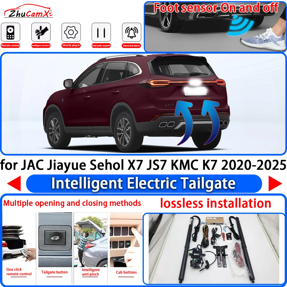 for JAC Jiayue Sehol X7 JS7 KMC K7 2020-2025 OEM Power Liftgate Trunk Electric Suction Tailgate Intelligent Tail Gate Lift Strut