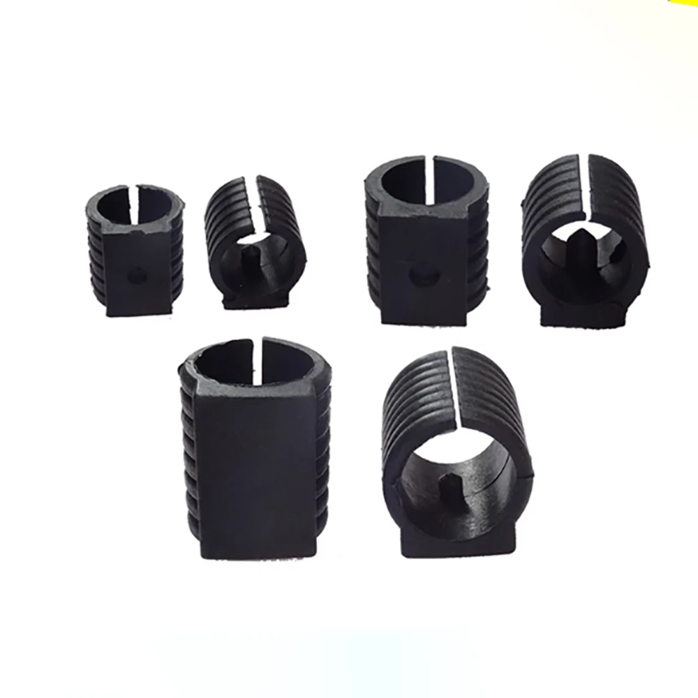 U-Shaped Pipe ClampsPlastic Furniture Foot Pads Table Leg Covers Chair Pads Anti Slip  Floor Protection Covers Pipe Caps