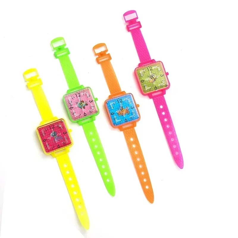 Children's Watch Toys Mini Color Maze Toys Plastic Labyrinth Ball Kids Birthday Party Favors Baby Gift Present