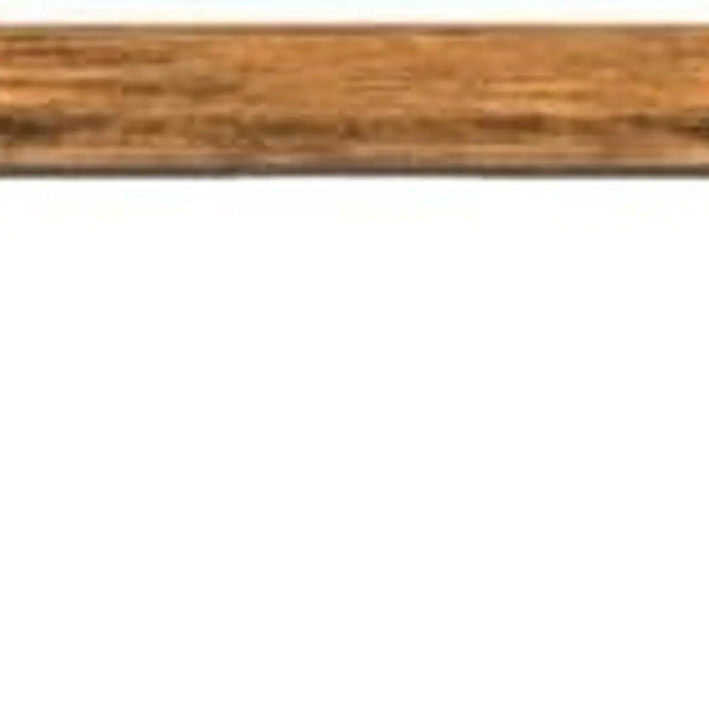 Mesa de parede dobrável marrom vintage de 31 polegadas, mesa compacta com folhas para espaços pequenos