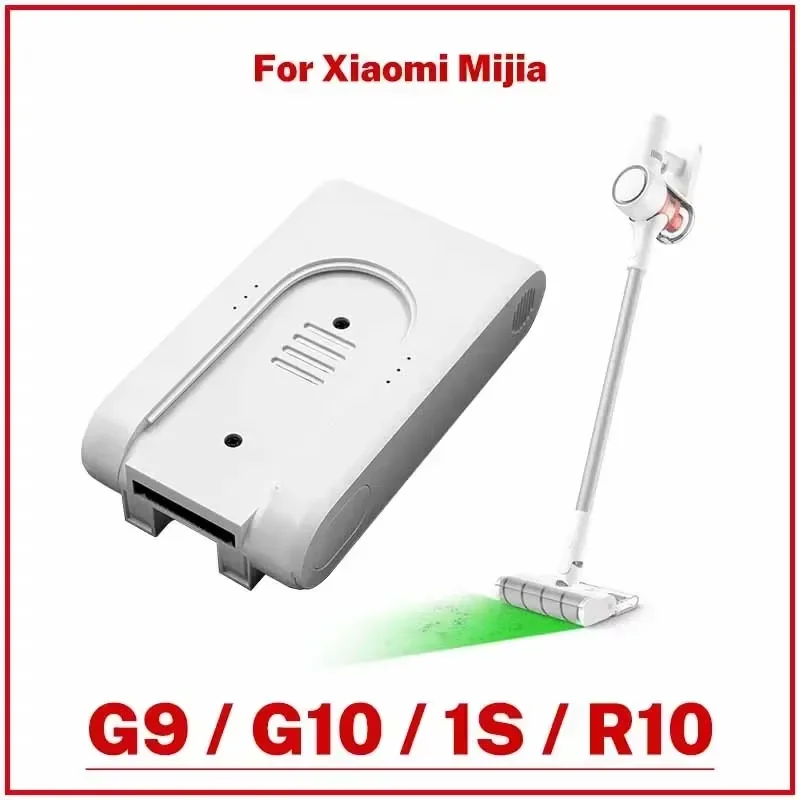 

NEW 25.2VRechargeable lithium ion Battery Pack 12000mAh for Xiaomi Mijia G9 G10 Wireless Vacuum Cleaner 12000mAh Accessories