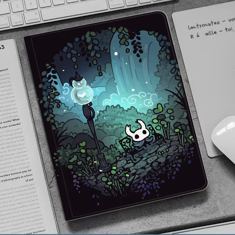 

Чехол Hollow Knight с аниме-игрой для iPad 10,2 9th 10th Air 6 5 Mini 4 5 7 Роскошный силиконовый чехол Pro 12,9 11 13 для iPad Air 1 2 3 4