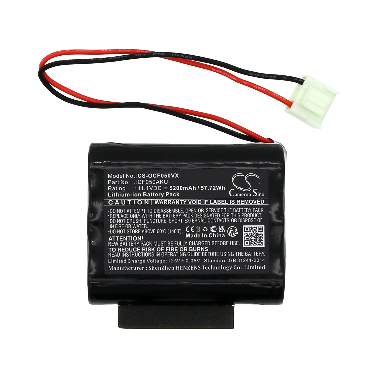 Baterai pengganti CS untuk pembunuh 050 CF050AKU 5200mAh / 57.72Wh