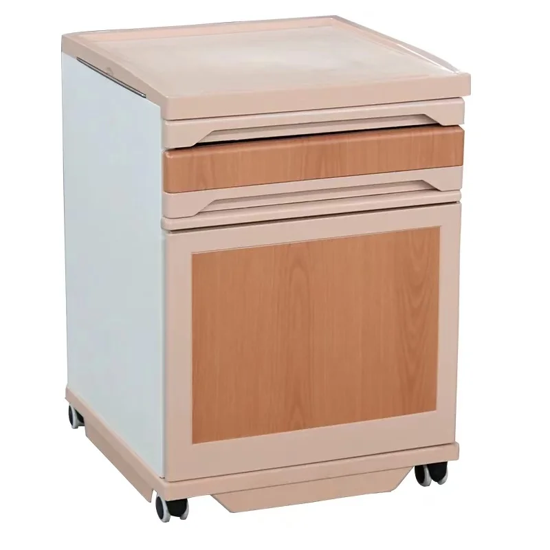 High Quality Medical Furniture ABS Bed-Stand Hospital Bed Stand Hospital Trolley Steel-Plastic Bedside Table