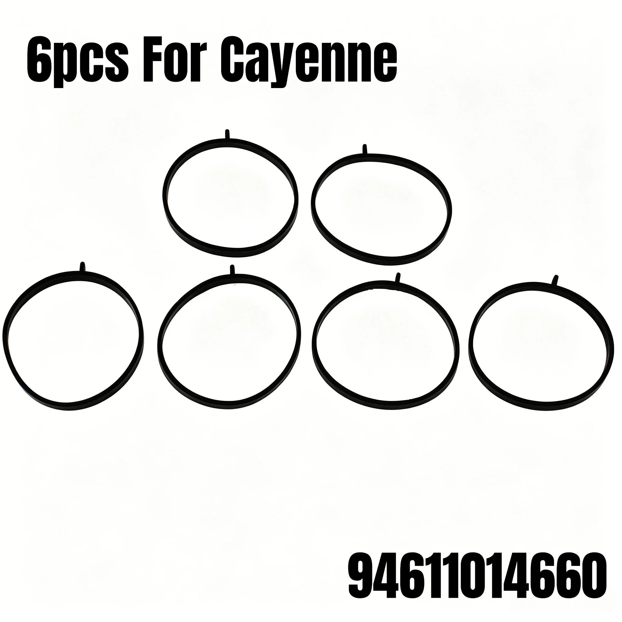 6pcs For Porsche Cayenne 92A Intake Manifold Gasket 94611014660