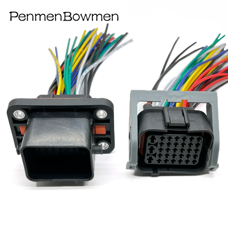 1 Set 19 26 33 36 Pin Car Engine Front Bumper Body Electrical Cable Connectors Wire Harness Plug for 1332800FB 1332800MB