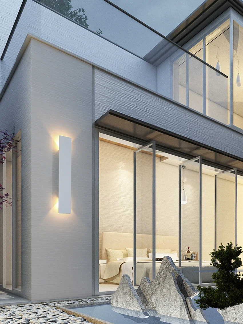 Modern Led Waterproof Outdoor Up Down Wall Lamp Aluminum 18W LED Wall Light Indoor Decorated Wall Sconce